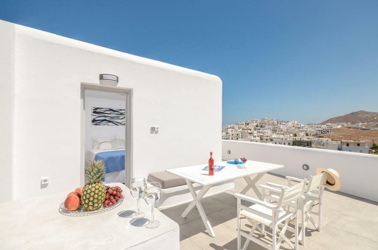 Cycladic Breeze Apartment Naxos City Exterior foto